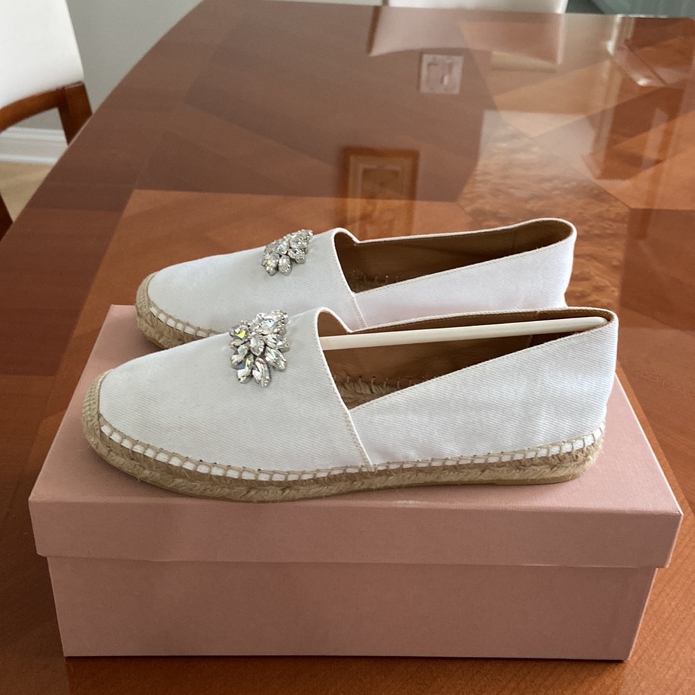 100% Authentic Miu Miu Espadrilles. Size 38 - image 4